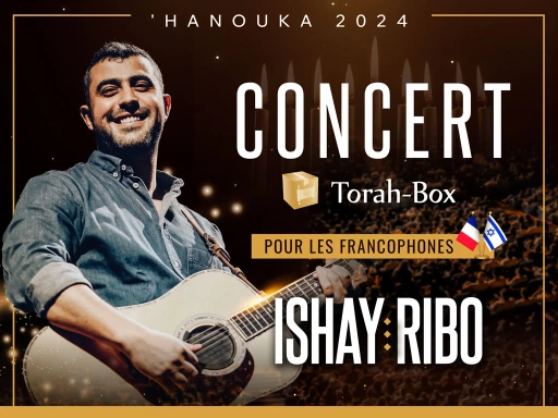 Concert de Ishay Ribo à l'occasion de Hanouka 2024