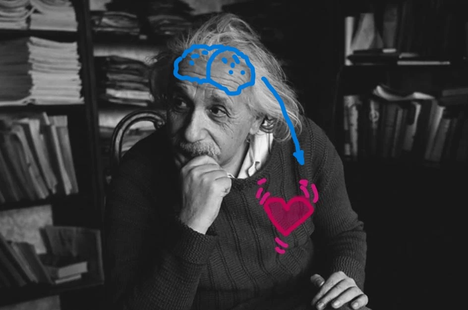 La lourde “gravitation” du cœur d’Einstein…