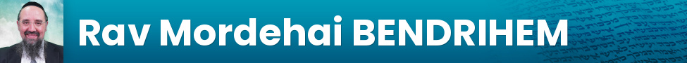 Rav Mordehai BENDRIHEM