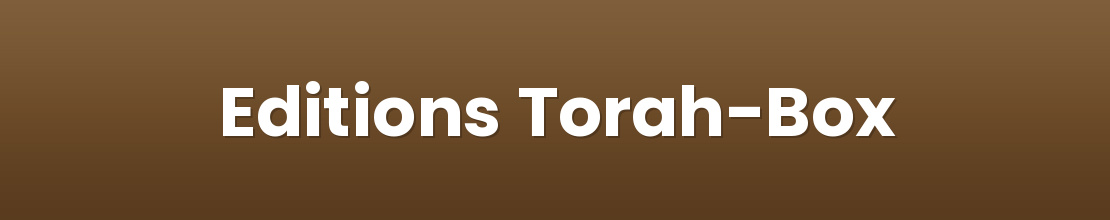 Editions Torah-Box