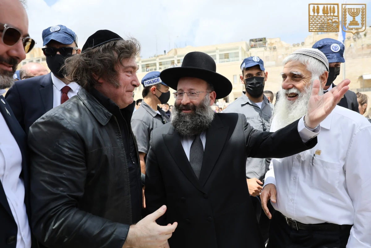 Miroir, miroir-  Javier Milei: l'homme qui aimait les juifs