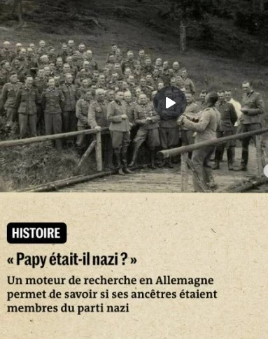 Miroir, miroir - Papy &eacute;tait- il nazi?