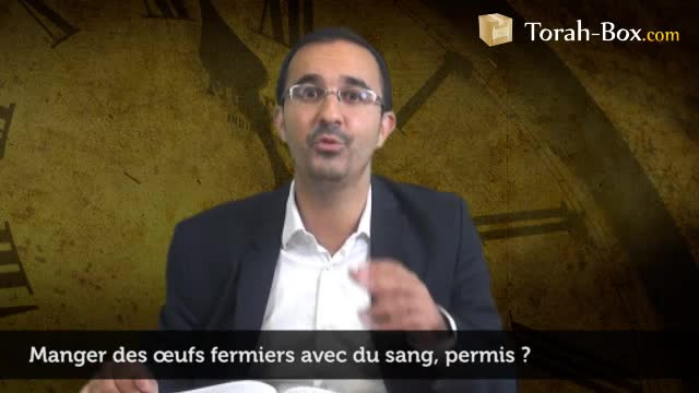 Manger des œufs fermiers avec du sang, permis ?