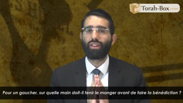 Gaucher : avec quelle main faire la bénédiction ?