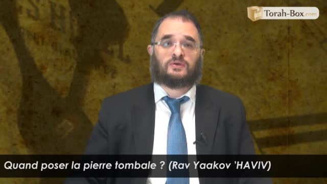 Quand poser la pierre tombale ?