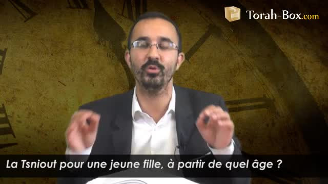 La Tsniout pour une jeune fille, à partir de quel âge ?