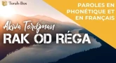 Musique : la chanson "Rak od Réga" de Akiva Tordjman