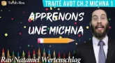 Apprenons une Michna pour les enfants - Traité Avot Chapitre 2 Michna 1