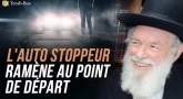 L'auto-stoppeur ramené au point de départ