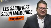Le Message de la Paracha - Vayikra : Les sacrifices selon Maïmonide