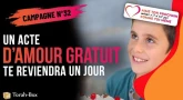 Tout acte d’amour gratuit te reviendra un jour