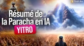 Résumé de la Paracha Yitro en animation Vidéo IA