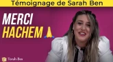 Merci Hachem - Témoignage de Sarah Ben