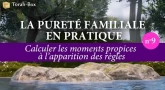 La Pureté Familiale en pratique (n°9) - Les Véssatot : Calculer les moments propices à l’apparition des règles