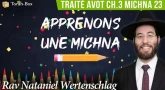 Apprenons une Michna pour les enfants - Traité Avot Chapitre 3 Michna 23