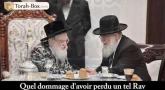 Hesped du Rav ‘Hamou par le Admour de Vizhnitz