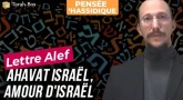 Lettre Alef : Ahavat Israël, amour d'Israël