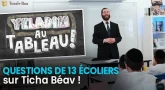Questions de 13 écoliers sur Ticha Béav : le Rabbin au tableau !