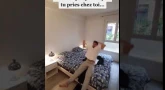C'est parce que tu pries à la maison que...