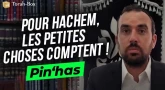 Le Message de la Paracha - Pour Hachem, les petites choses comptent !