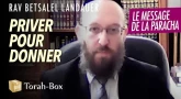 Le message de la Paracha : Vayéchev - Priver pour donner