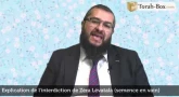 Explication de l’interdiction de Zéra Lévatala...