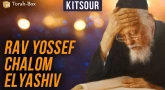 Kitsour : Rav Yossef Chalom Elyashiv