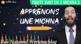 Apprenons une Michna pour les enfants - Traité Avot Chapitre 2 Michna 3