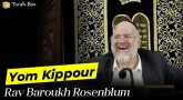 Yom Kippour avec Rav Rosenblum