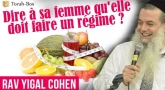 Dire à sa femme qu'elle doit faire un régime ?