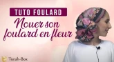 Tuto Foulard : Nouer son foulard en fleur