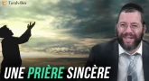 Une prière sincère