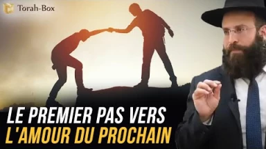 Le premier pas vers l'amour du prochain