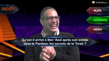 Qui Veut Gagner Des Mitsvot ? n°16 - avec David Attal pour l'association "Hamaor Chébatora"