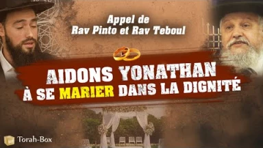 Appels pour Yonathan, sans moyens, à se marier