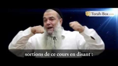 [Vidéo] "Poussez les gens aux Mitsvot"