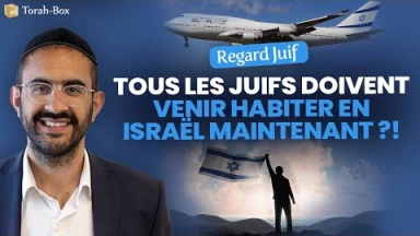 "Vite, Tous Les Juifs Doivent Venir Habiter En Israël Maintenant" ?! - (Alyah)