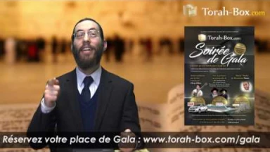 [Vidéo] Rav Wertenschlag "Soyez tous présents au Gala Torah-Box"
