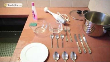 Immersion des Ustensiles au Mikvé