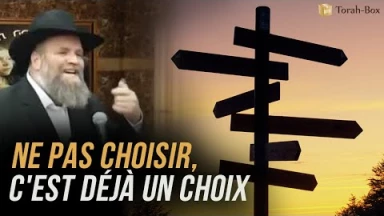 Ne pas choisir, c'est déjà un choix