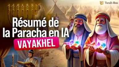 Résumé de la Paracha Vayakhel en animation Vidéo IA