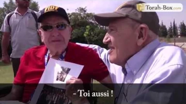 [Vidéo] Retrouvailles après la Shoah - L'un a libéré l'autre ! 