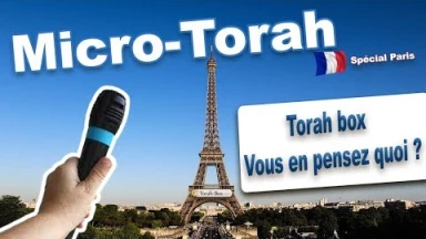 Micro-Torah : Que pensent les parisiens de... Torah-Box ?