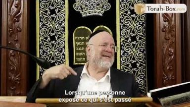 La Paracha Tazria avec Rav Rosenblum
