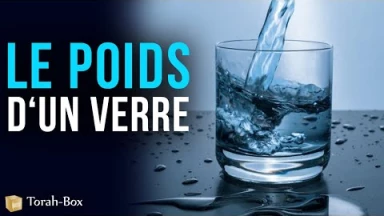 Le poids d’un verre
