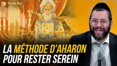 La méthode d'Aharon pour rester serein