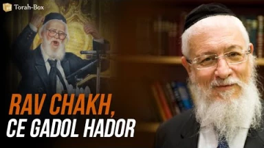 Rav Chakh, ce Gadol Hador