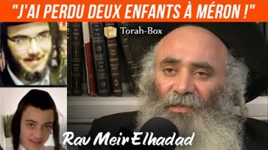 Message exclusif en français du couple Elhaddad qui a perdu 2 enfants à Méron...