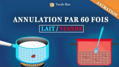 Mélanges lait/viande : Annulation des goûts dans 60 fois