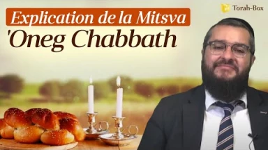 Explication de la Mitsva du 'Oneg Chabbath